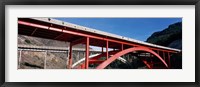 Framed Two bridges San Carlos Indian Reservation AZ USA