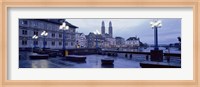 Framed Evening, Zurich, Switzerland