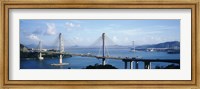 Framed Ting Kaw & Tsing Ma Bridge Hong Kong China