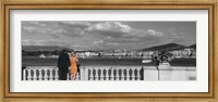 Framed Couple at Leman Geneva Switzerland