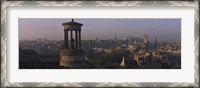 Framed High angle view of a monument in a city, Edinburgh, Scotland