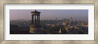 Framed High angle view of a monument in a city, Edinburgh, Scotland