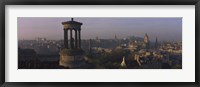 Framed High angle view of a monument in a city, Edinburgh, Scotland
