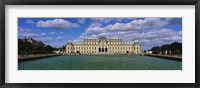 Framed Facade of a palace, Belvedere Palace, Vienna, Austria