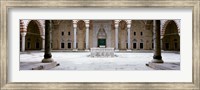 Framed Selimiye Mosque in Edirne, Turkey