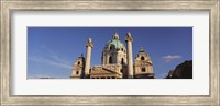 Framed Austria, Vienna, Facade of St. Charles Church