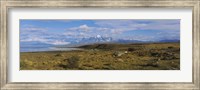 Framed Clouds over a landscape, Las Cumbres, Parque Nacional, Torres Del Paine National Park, Patagonia, Chile