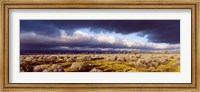Framed Clouds, Mojave Desert, California, USA