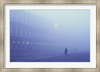 Framed Foggy Venice Italy