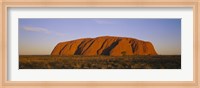 Framed Ayers Rock, Uluru-Kata Tjuta National Park, Northern Territory, Australia