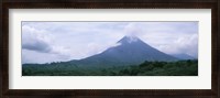 Framed Clouds over a mountain peak, Arenal Volcano, Alajuela Province, Costa Rica