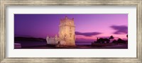 Framed Portugal, Lisbon, Belem Tower