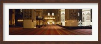Framed Interiors of a mosque, Ulu Camii, Bursa, Bursa Province, Turkey