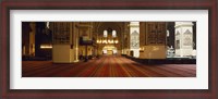 Framed Interiors of a mosque, Ulu Camii, Bursa, Bursa Province, Turkey