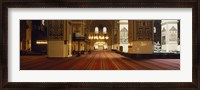 Framed Interiors of a mosque, Ulu Camii, Bursa, Bursa Province, Turkey