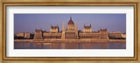 Framed Hungary, Budapest, View of the Parliament building