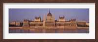Framed Hungary, Budapest, View of the Parliament building
