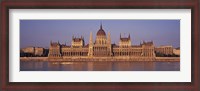 Framed Hungary, Budapest, View of the Parliament building
