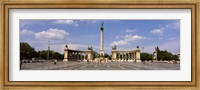 Framed Hero Square, Budapest, Hungary