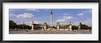 Framed Hero Square, Budapest, Hungary