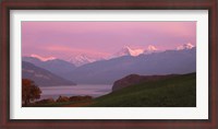 Framed Switzerland, Bernese Alps, Lake Thun