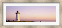 Framed Edgartown Lighthouse, Marthas Vineyard, Massachusetts, USA