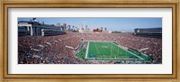 Framed Football, Soldier Field, Chicago, Illinois, USA