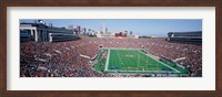Framed Football, Soldier Field, Chicago, Illinois, USA