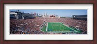 Framed Football, Soldier Field, Chicago, Illinois, USA