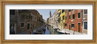 Framed Canal passing through a city, Venice, Italy
