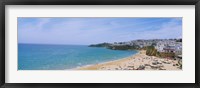 Framed High angle view of the beach, Albufeira, Faro, Algarve, Portugal