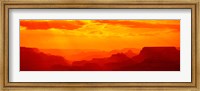 Framed Mesas and Buttes Grand Canyon National Park AZ USA