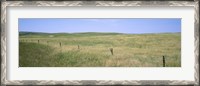 Framed Grass on a field, Cherry County, Nebraska, USA