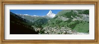 Framed Zermatt, Switzerland (horizontal)
