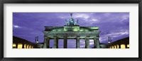 Framed Low Angle View Of The Brandenburg Gate, Berlin, Germany