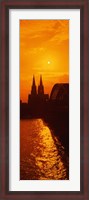 Framed Hohenzollern Bridge, Cologne, Germany