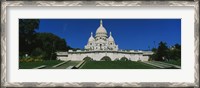 Framed Facade of a basilica, Basilique Du Sacre Coeur, Paris, France