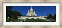 Framed Facade of a basilica, Basilique Du Sacre Coeur, Paris, France