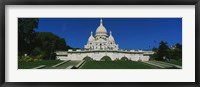 Framed Facade of a basilica, Basilique Du Sacre Coeur, Paris, France