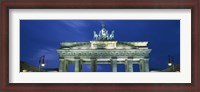 Framed High section view of a gate, Brandenburg Gate, Berlin, Germany
