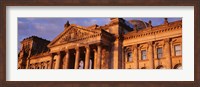 Framed Facade Of The Parliament Building, Berlin, Germany