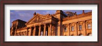 Framed Facade Of The Parliament Building, Berlin, Germany