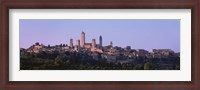 Framed San Gimignano, Tuscany, Italy