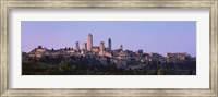 Framed San Gimignano, Tuscany, Italy