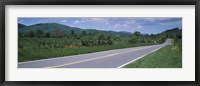Framed Road passing through a landscape, Virginia State Route 231, Madison County, Virginia, USA