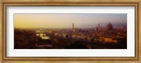 Framed High angle view of Florence, Italy