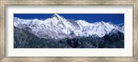 Framed Cho Oyu from Goyko Valley Khumbu Region Nepal