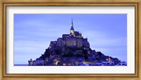 Framed Mont St Michel Brittany France