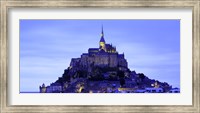 Framed Mont St Michel Brittany France