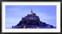 Framed Mont St Michel Brittany France